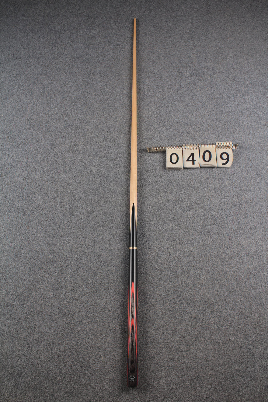3/4 maple snooker cue #409