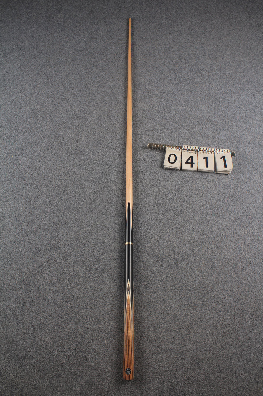 3/4 maple snooker cue #411