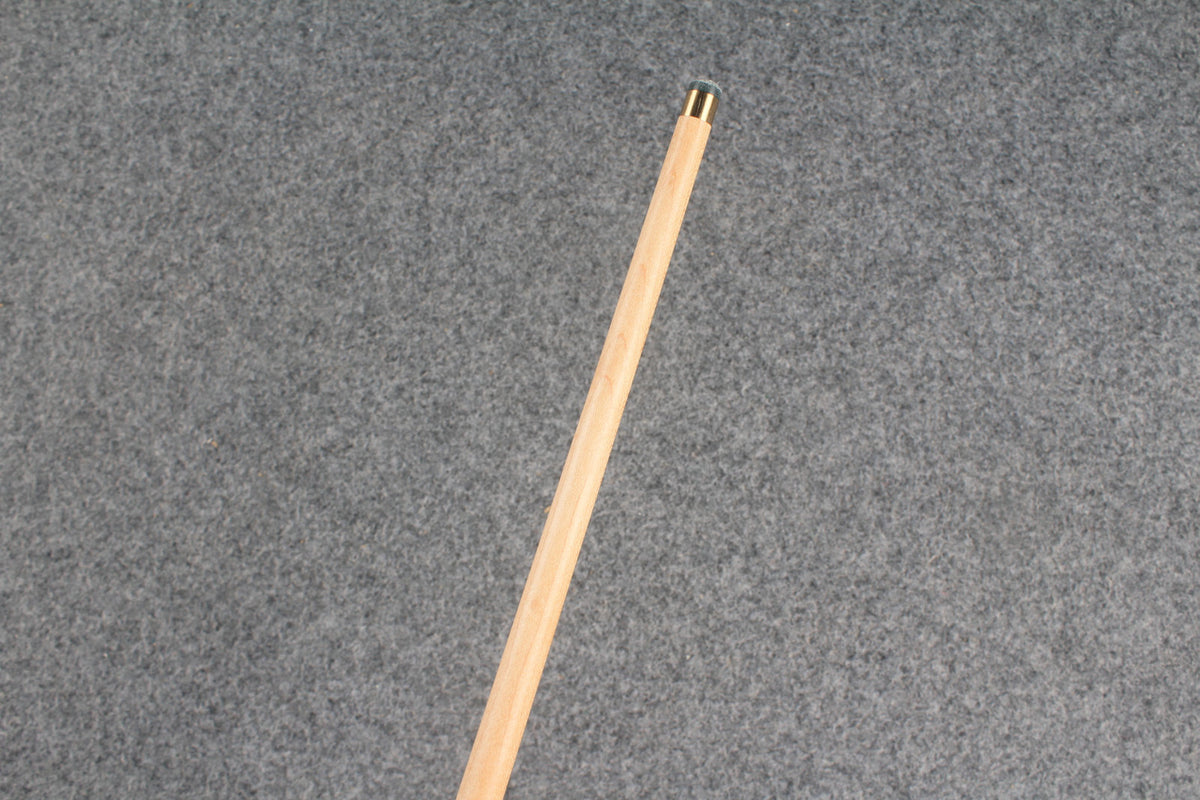 3/4 maple snooker cue #411