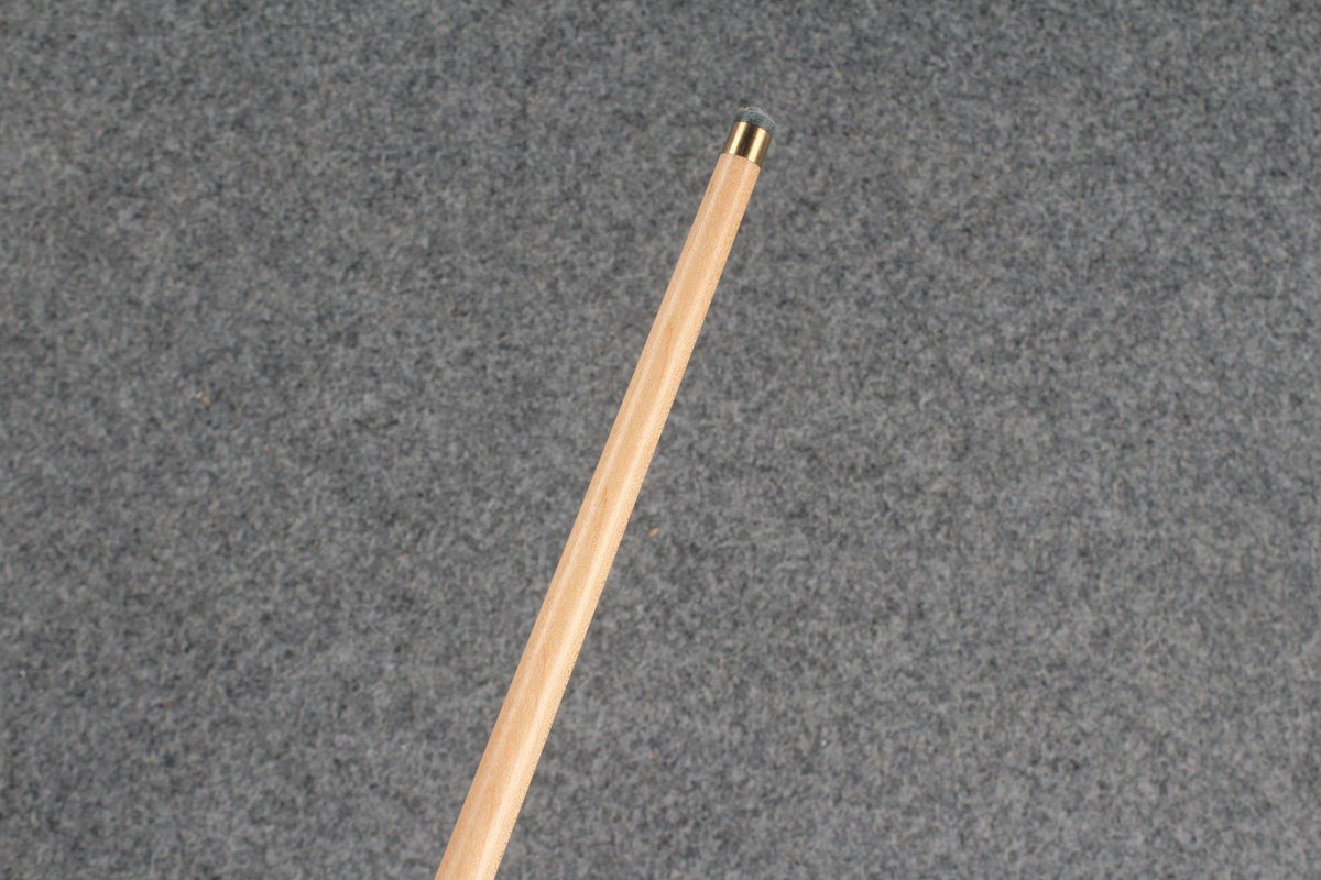 3/4 maple snooker cue #412