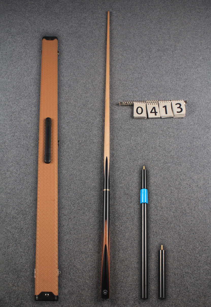 3/4 maple snooker cue #413