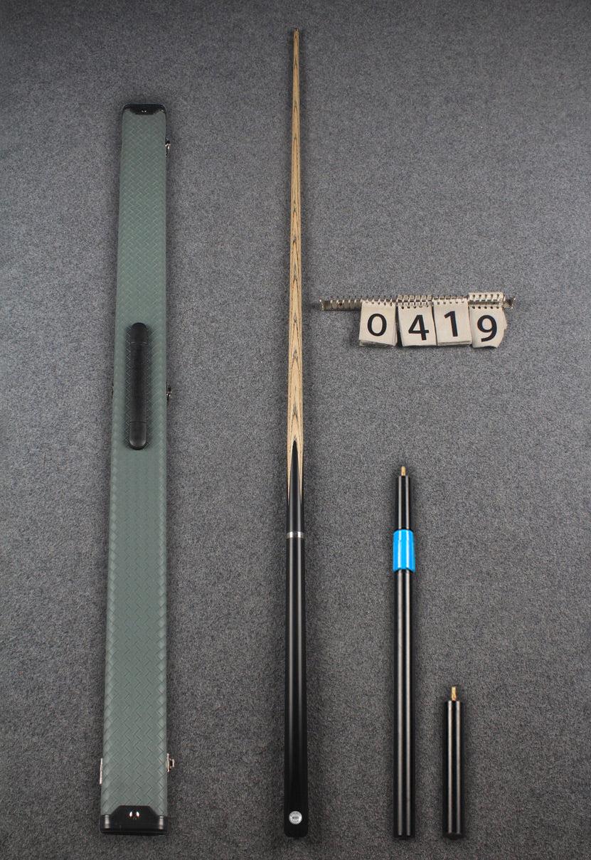 3/4 ash snooker cue #419 woods custom cue