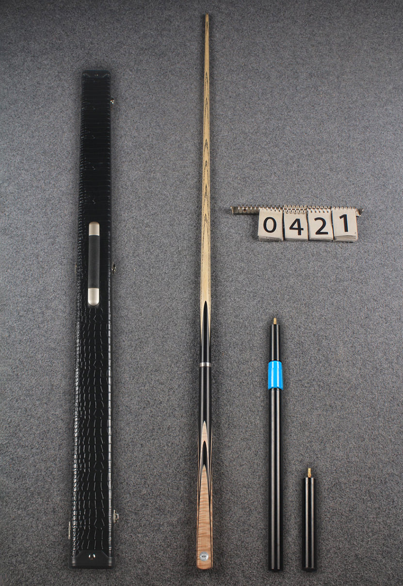 3/4 ash 59'' snooker cue #421 woods custom cue