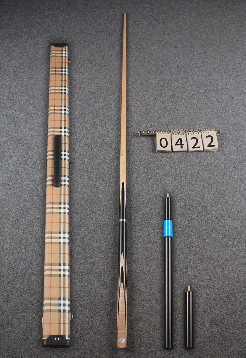 3/4 maple snooker cue #422 woods custom cue
