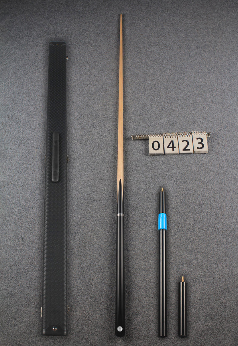3/4 maple snooker cue #423 woods custom cue