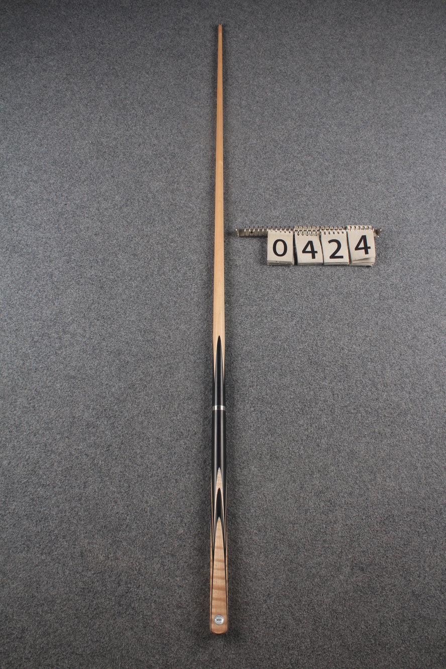 3/4 maple snooker cue #424 woods custom cue