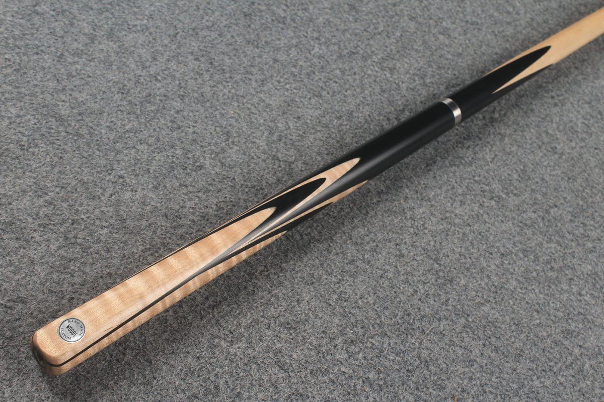 3/4 maple snooker cue #424 woods custom cue