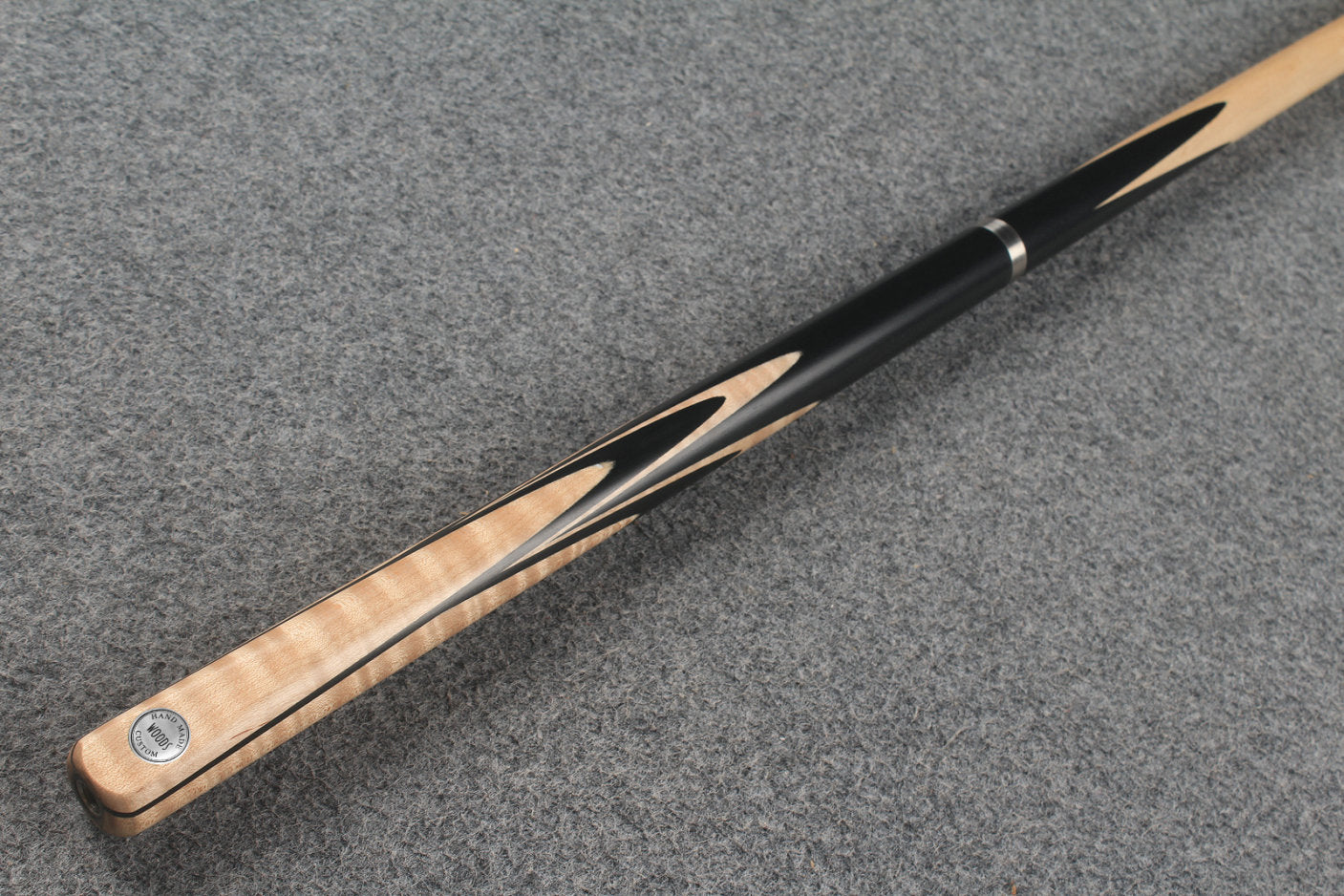 3/4 maple snooker cue #424 woods custom cue