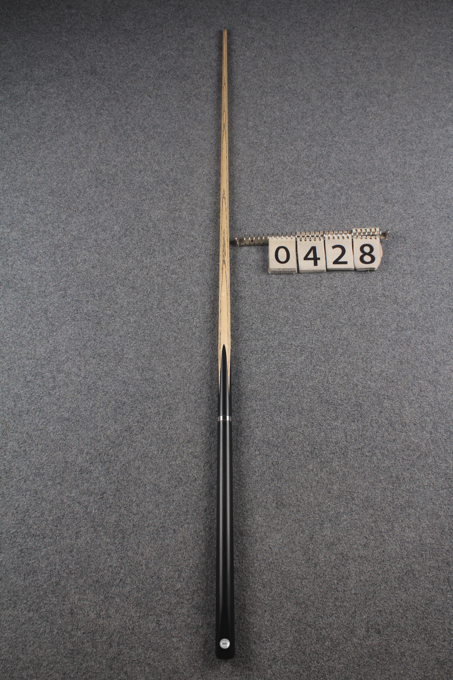 Exclusive 3/4 handmade ash snooker cue # 428 woods custom cue