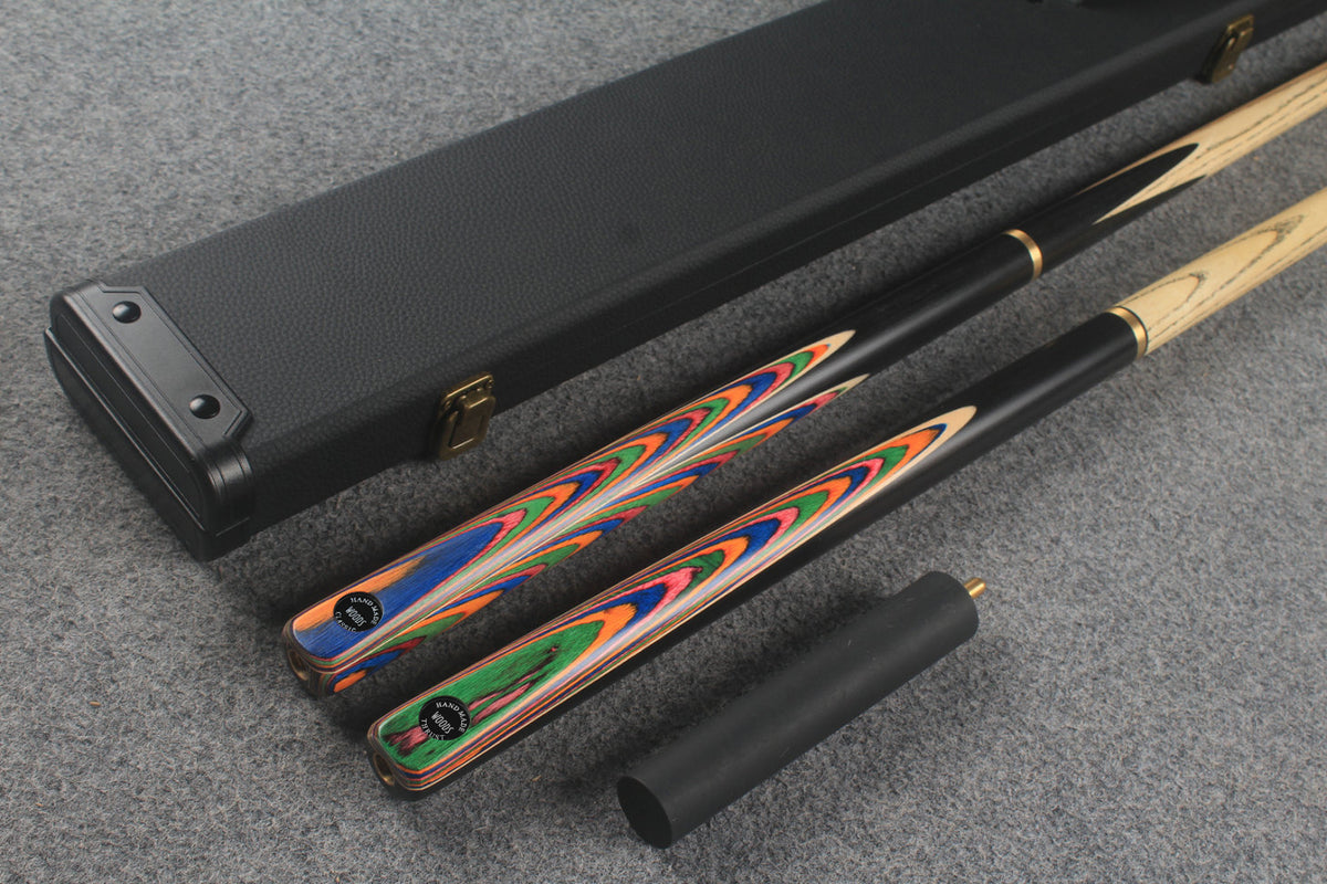 3/4 ASH english pool cue + break cue + case # 430