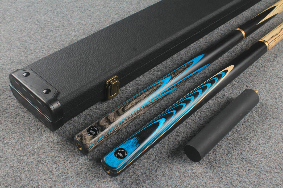 3/4 ASH english pool cue + break cue + case # 431