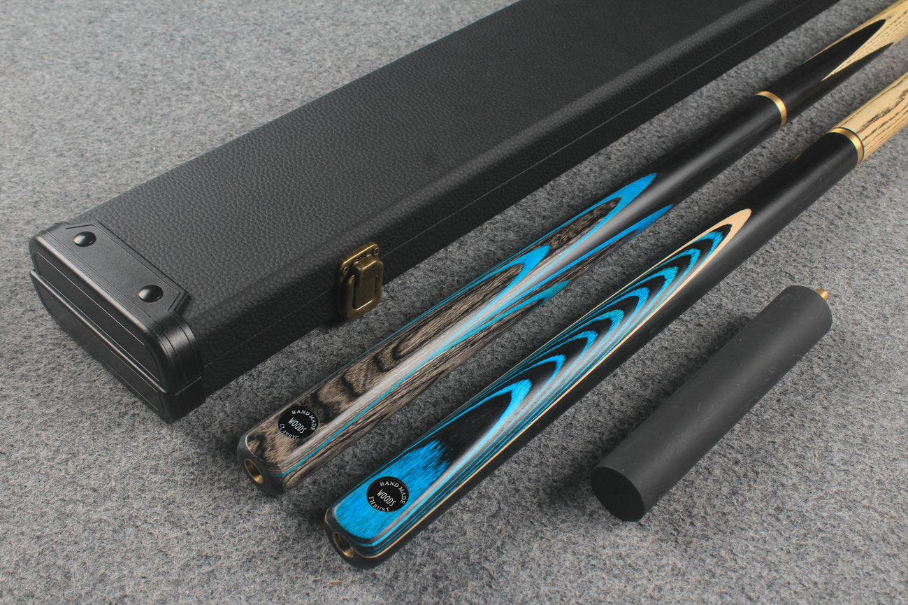 3/4 ASH english pool cue + break cue + case # 431