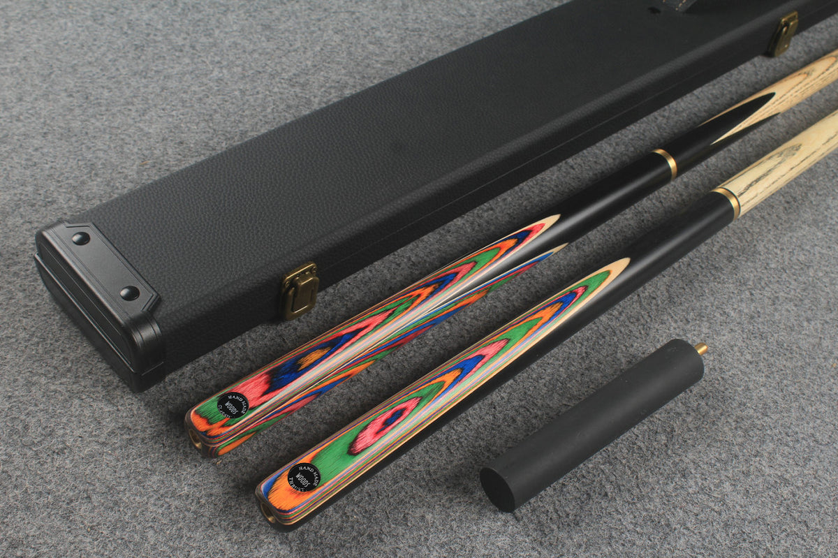 3/4 ASH english pool cue + break cue + case # 435