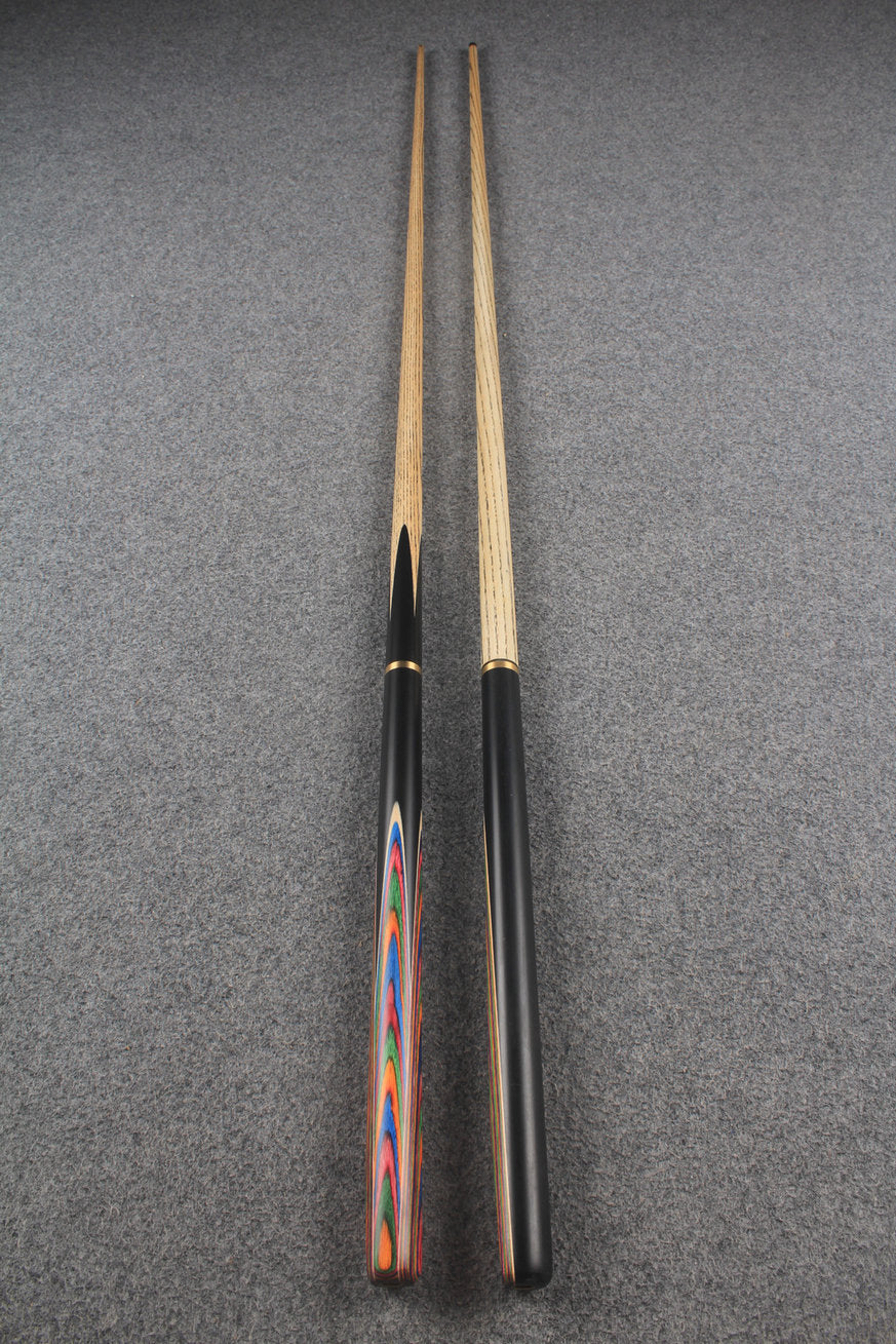 3/4 ASH english pool cue + break cue + case # 435