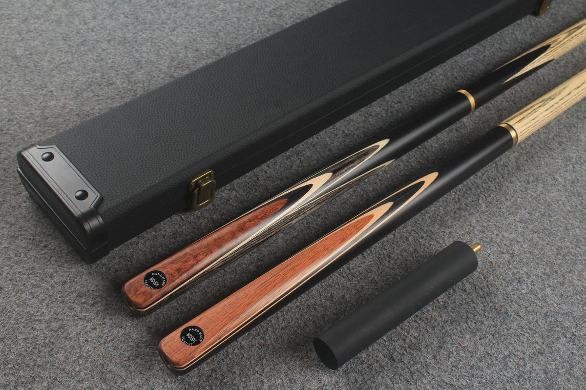 3/4 ASH english pool cue + break cue + case # 436
