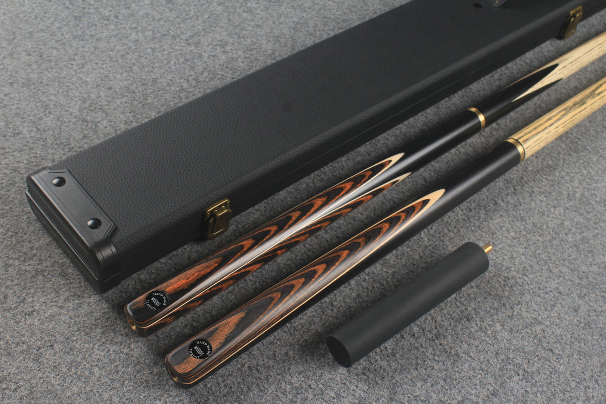 3/4 ASH english pool cue + break cue + case # 438