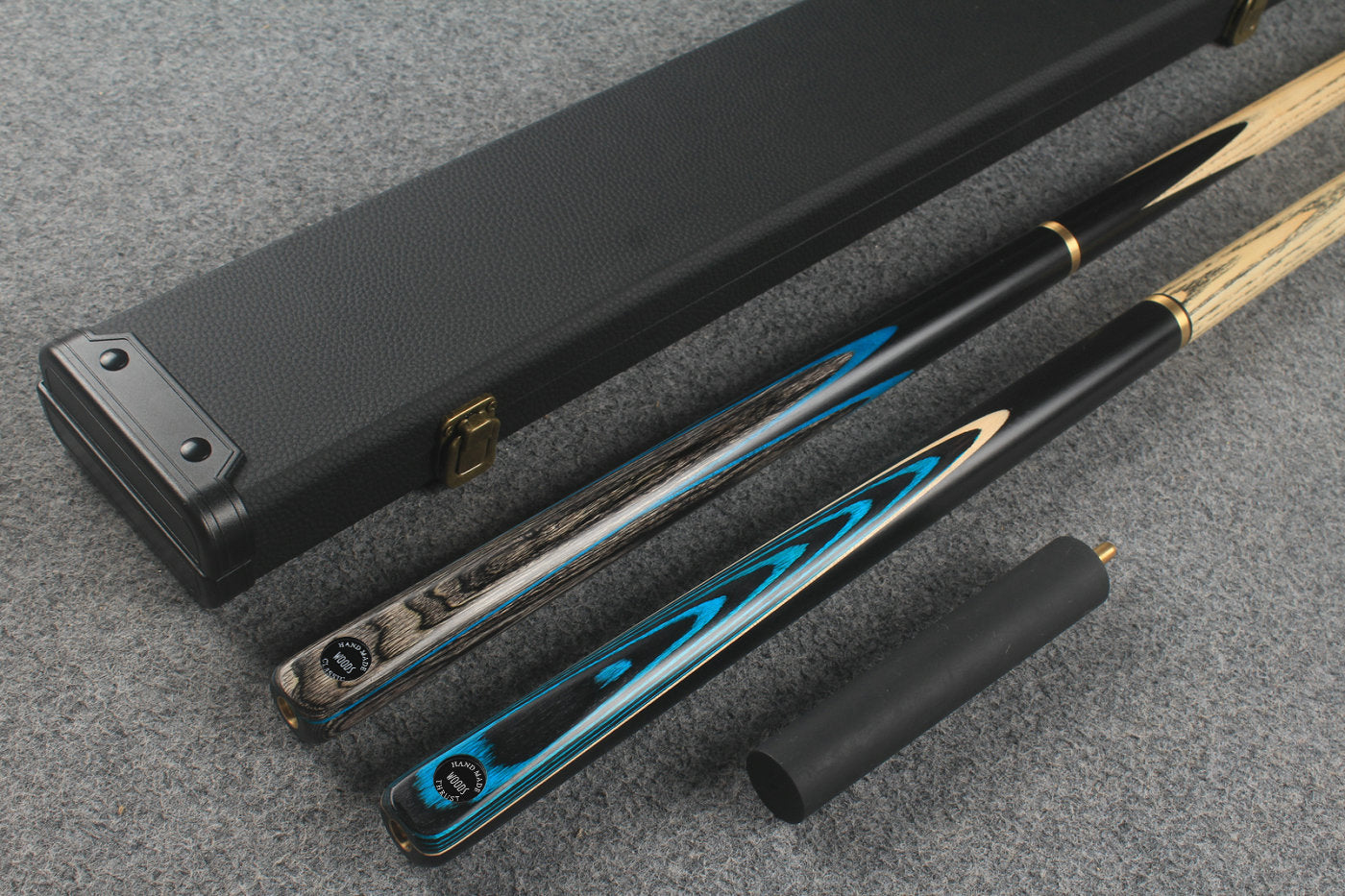 3/4 ASH english pool cue + break cue + case # 439