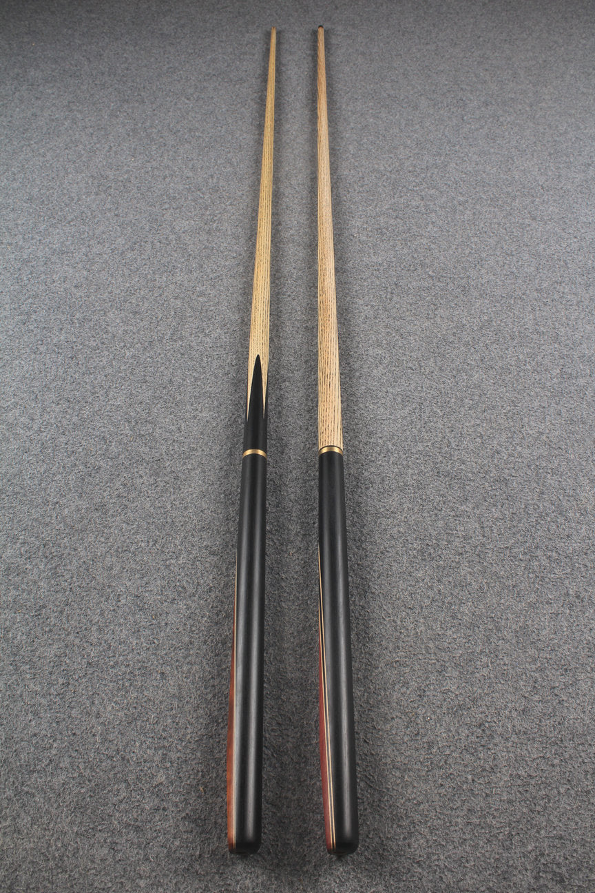 3/4 ASH english pool cue + break cue + case # 440