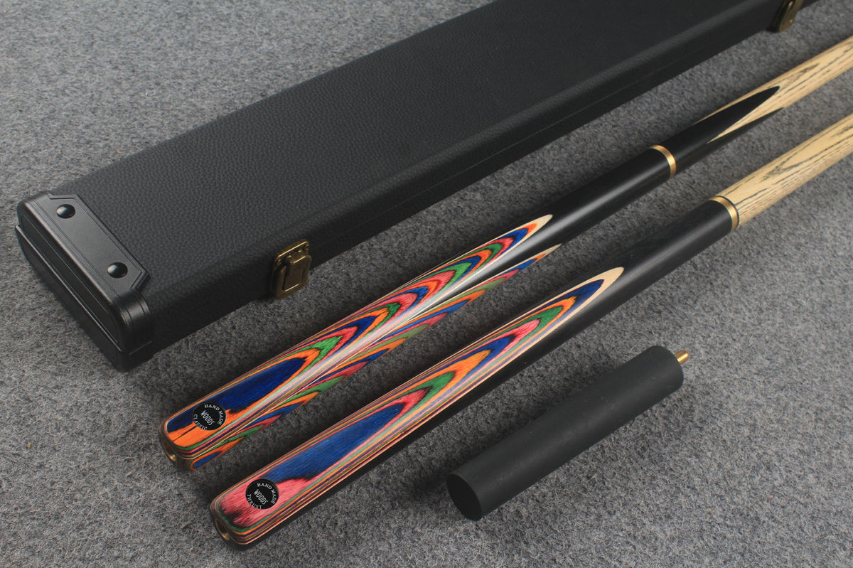 3/4 ASH english pool cue + break cue + case # 441