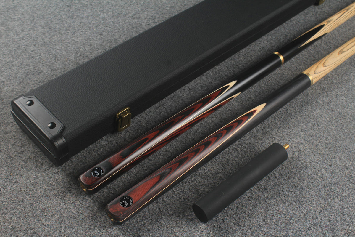 3/4 ASH english pool cue + break cue + case # 442