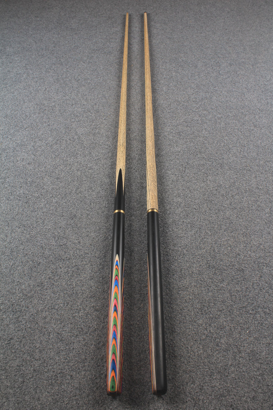 3/4 ASH english pool cue + break cue + case # 443