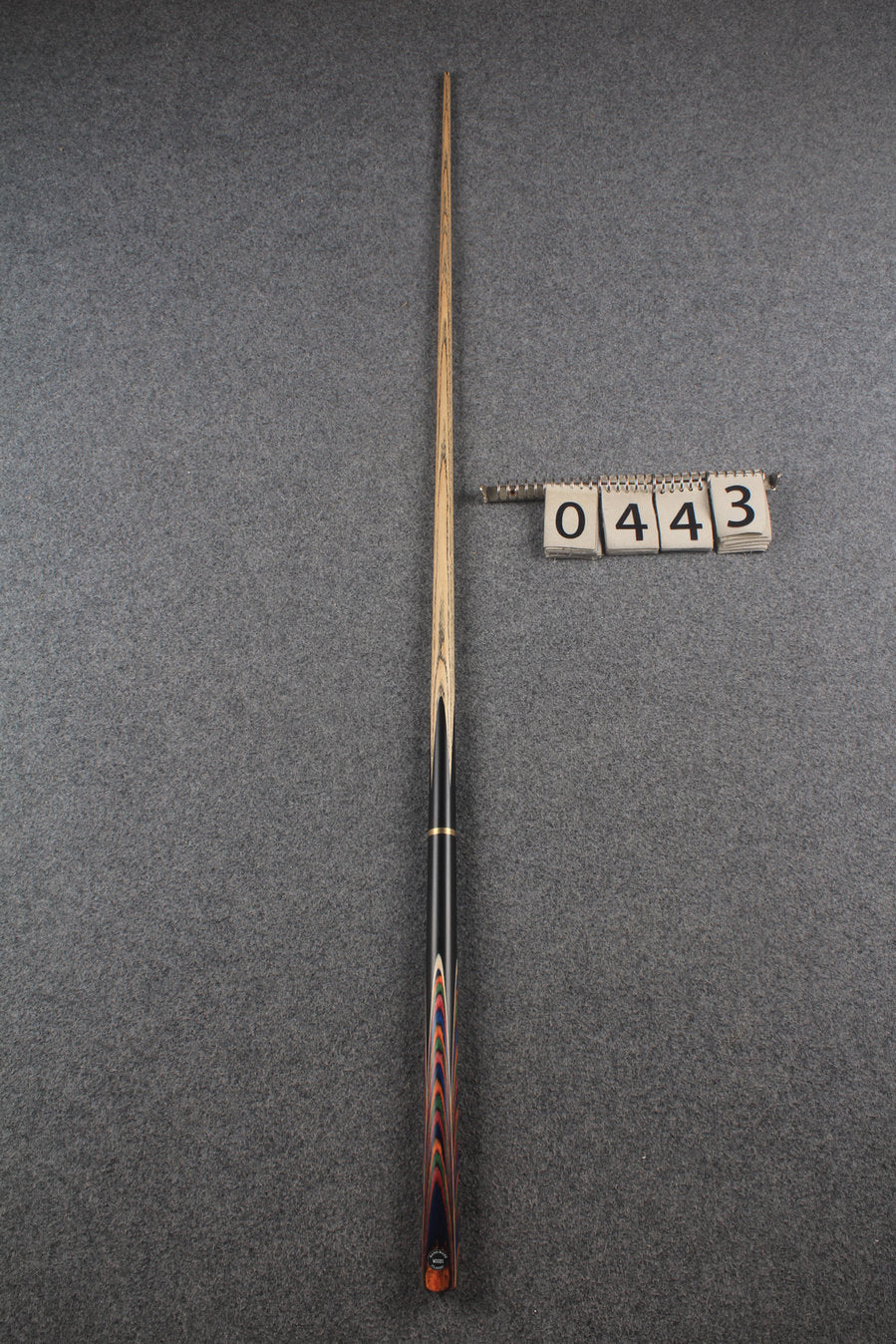 3/4 ASH english pool cue + break cue + case # 443