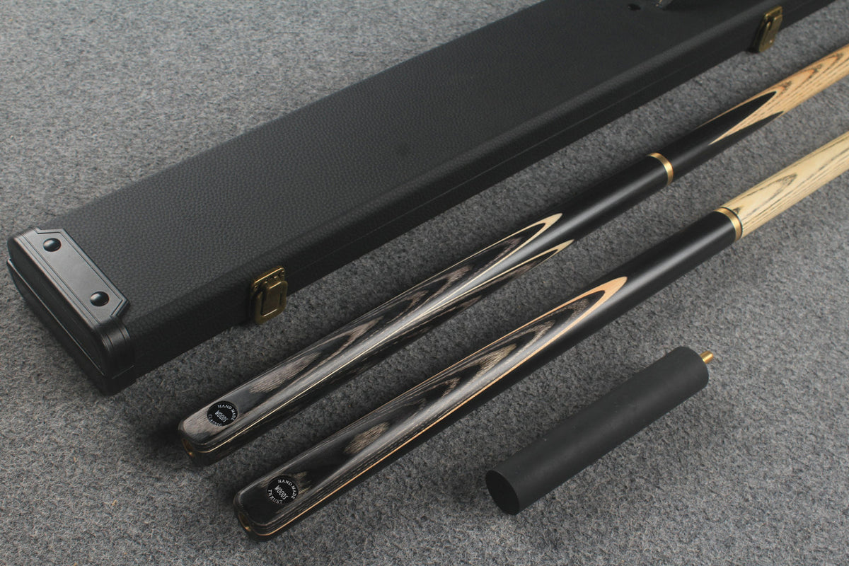 3/4 ASH english pool cue + break cue + case # 445