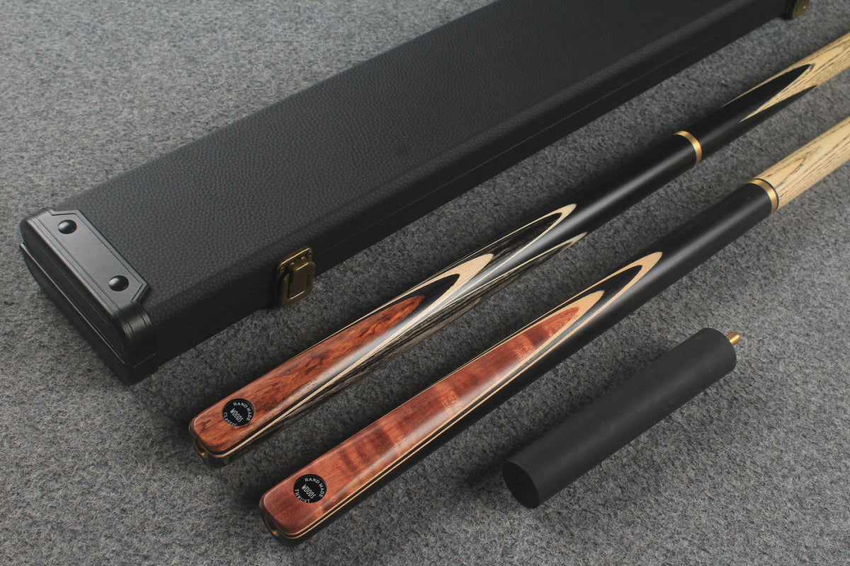 3/4 ASH english pool cue + break cue + case # 446