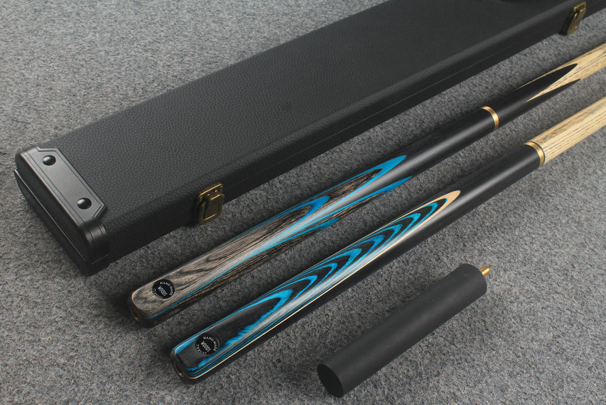3/4 ASH english pool cue + break cue + case # 447