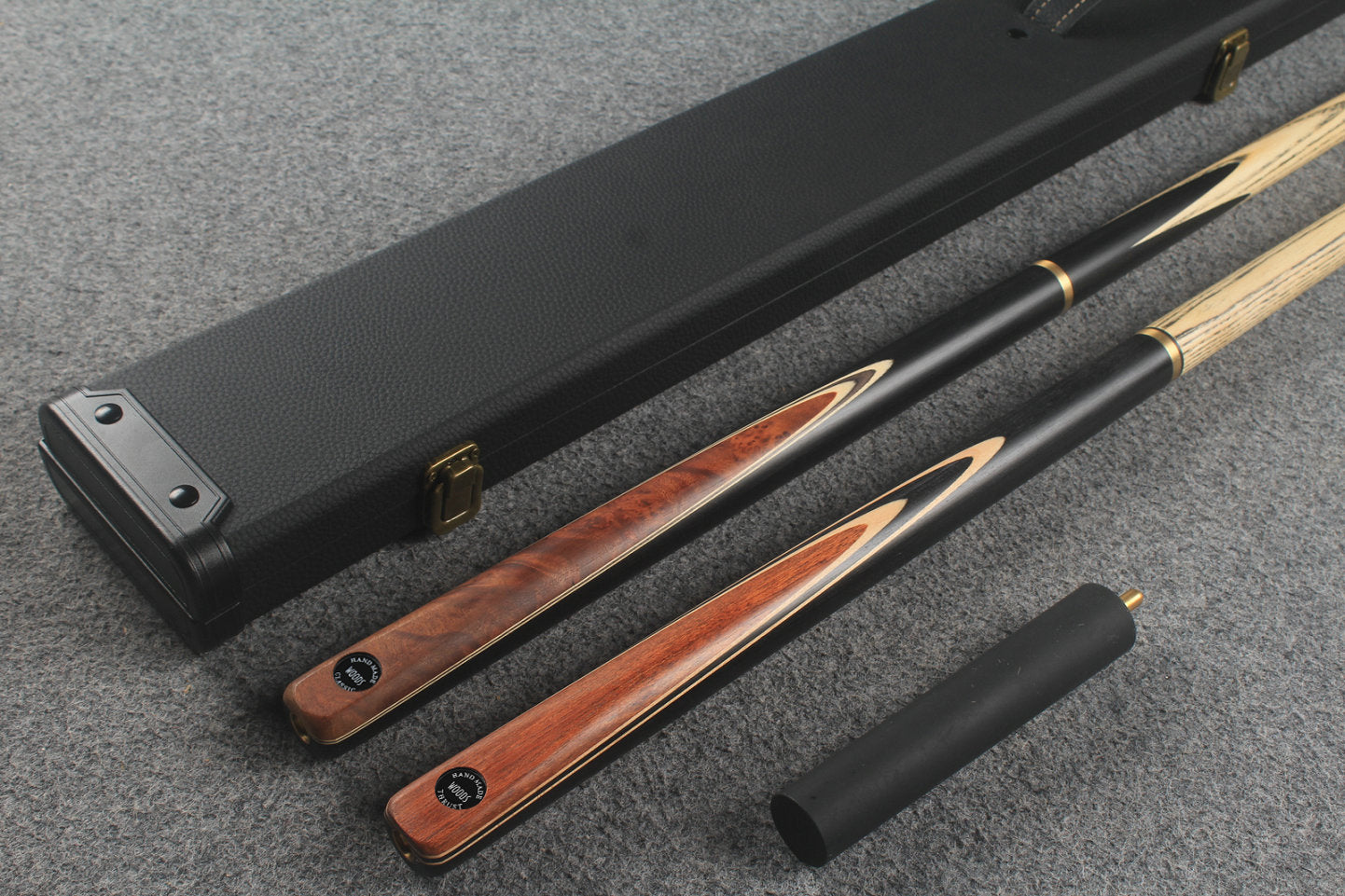 3/4 ASH english pool cue + break cue + case # 448