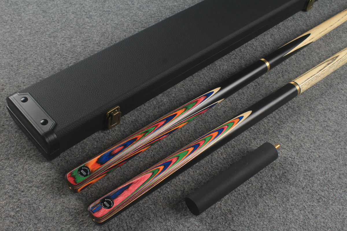 3/4 ASH english pool cue + break cue + case # 449