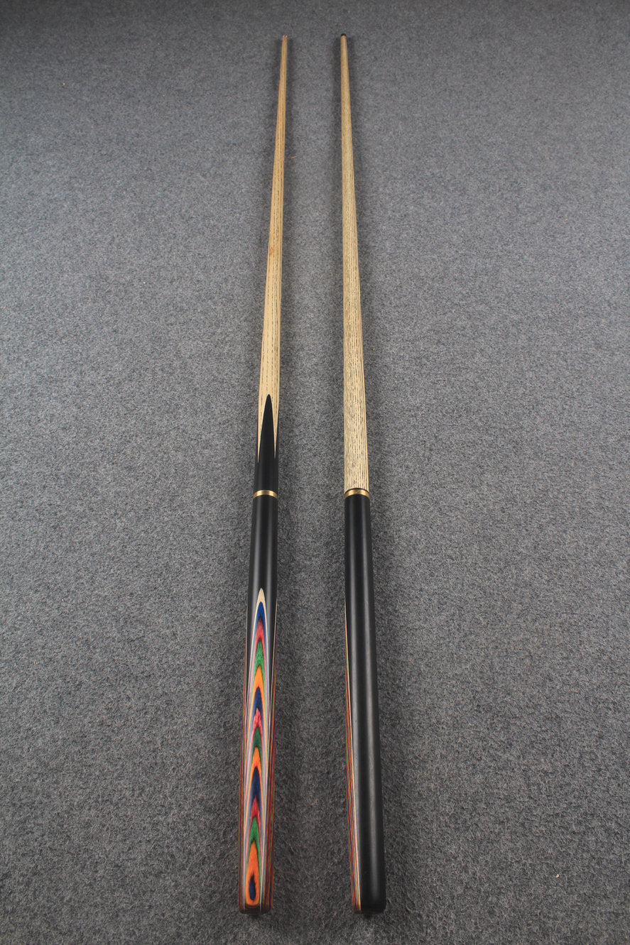 3/4 ASH english pool cue + break cue + case # 449