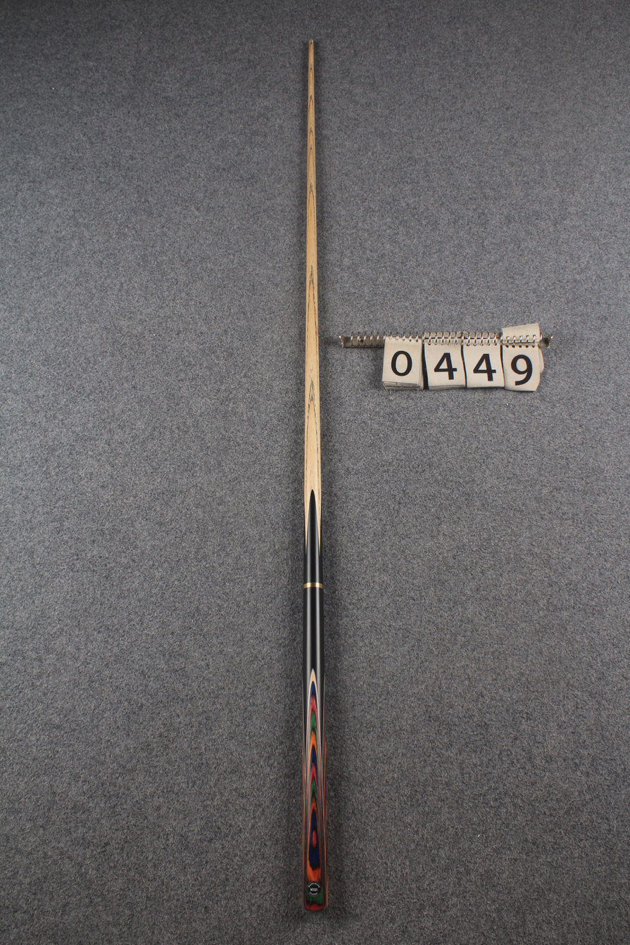 3/4 ASH english pool cue + break cue + case # 449