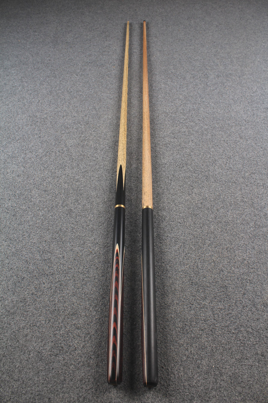 3/4 ASH english pool cue + break cue + case # 450