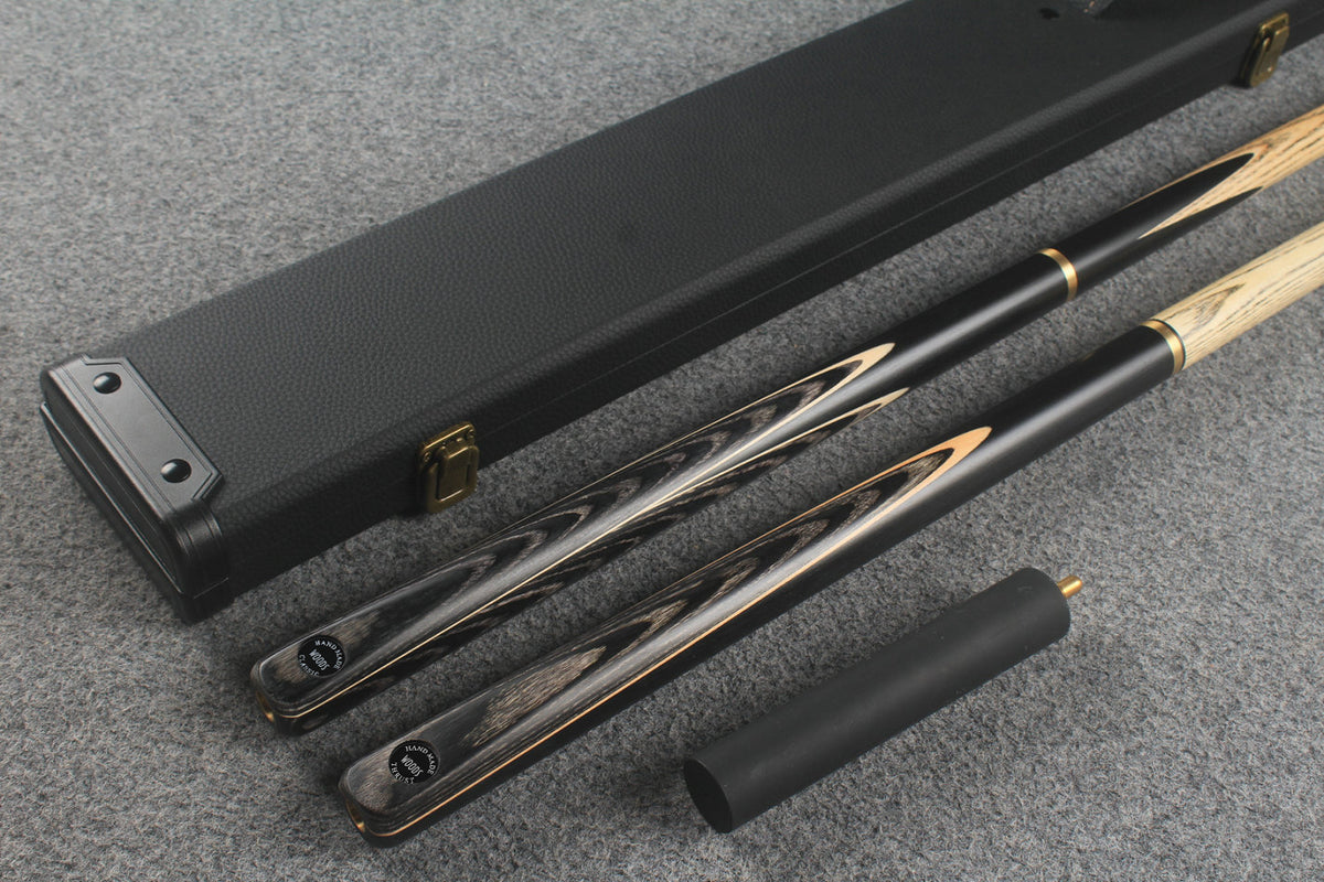 3/4 ASH english pool cue + break cue + case # 452