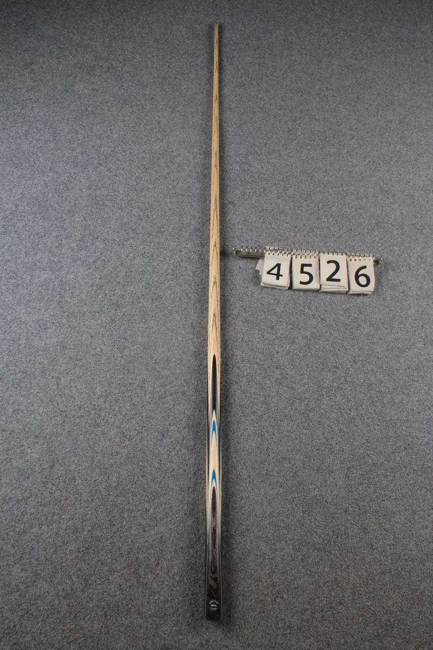 1 piece ash english pool cue # 4526 WOODS CUES