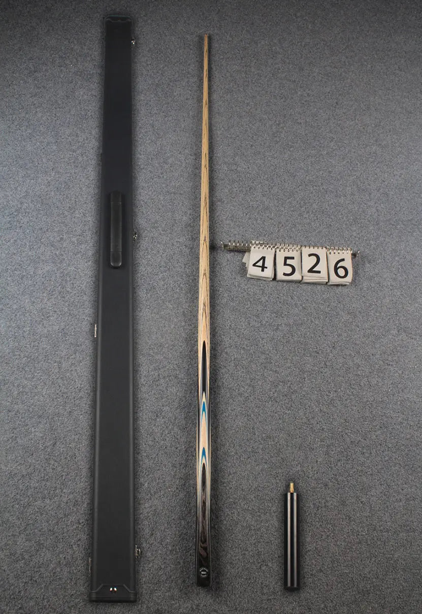 1 piece ash english pool cue # 4526 WOODS CUES