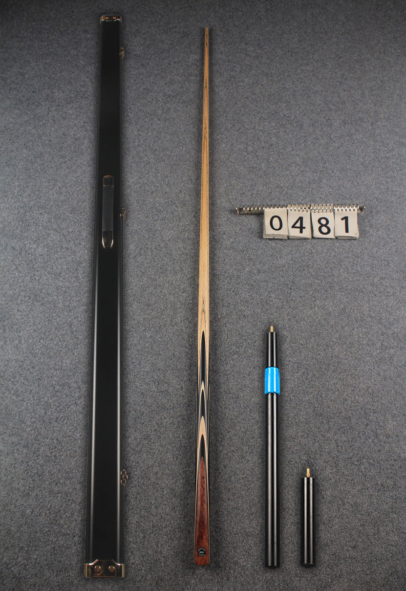 1 piece ash snooker cue # 481 WOODS CUES