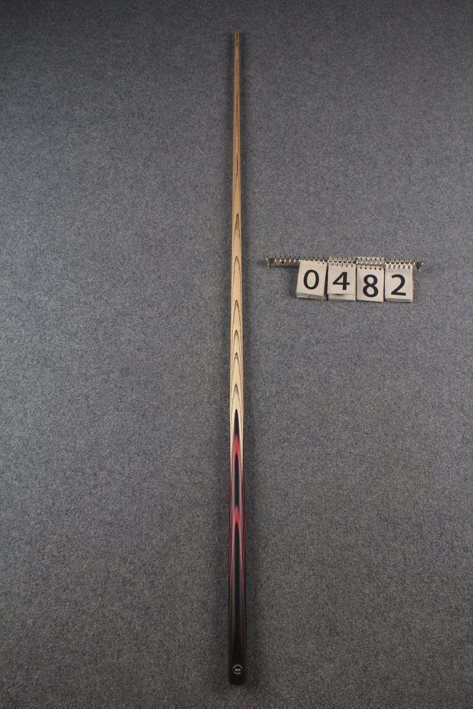 1 piece ash snooker cue # 482