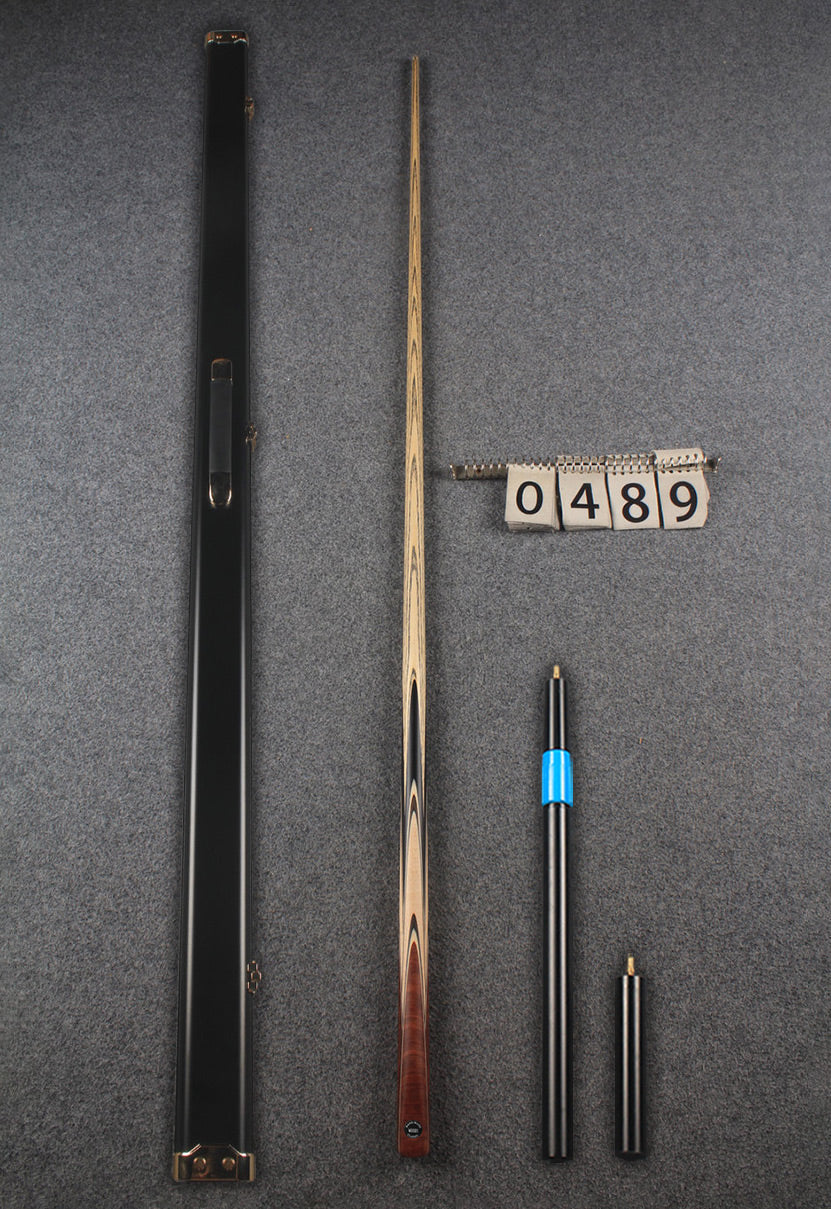 1 piece ash snooker cue # 489