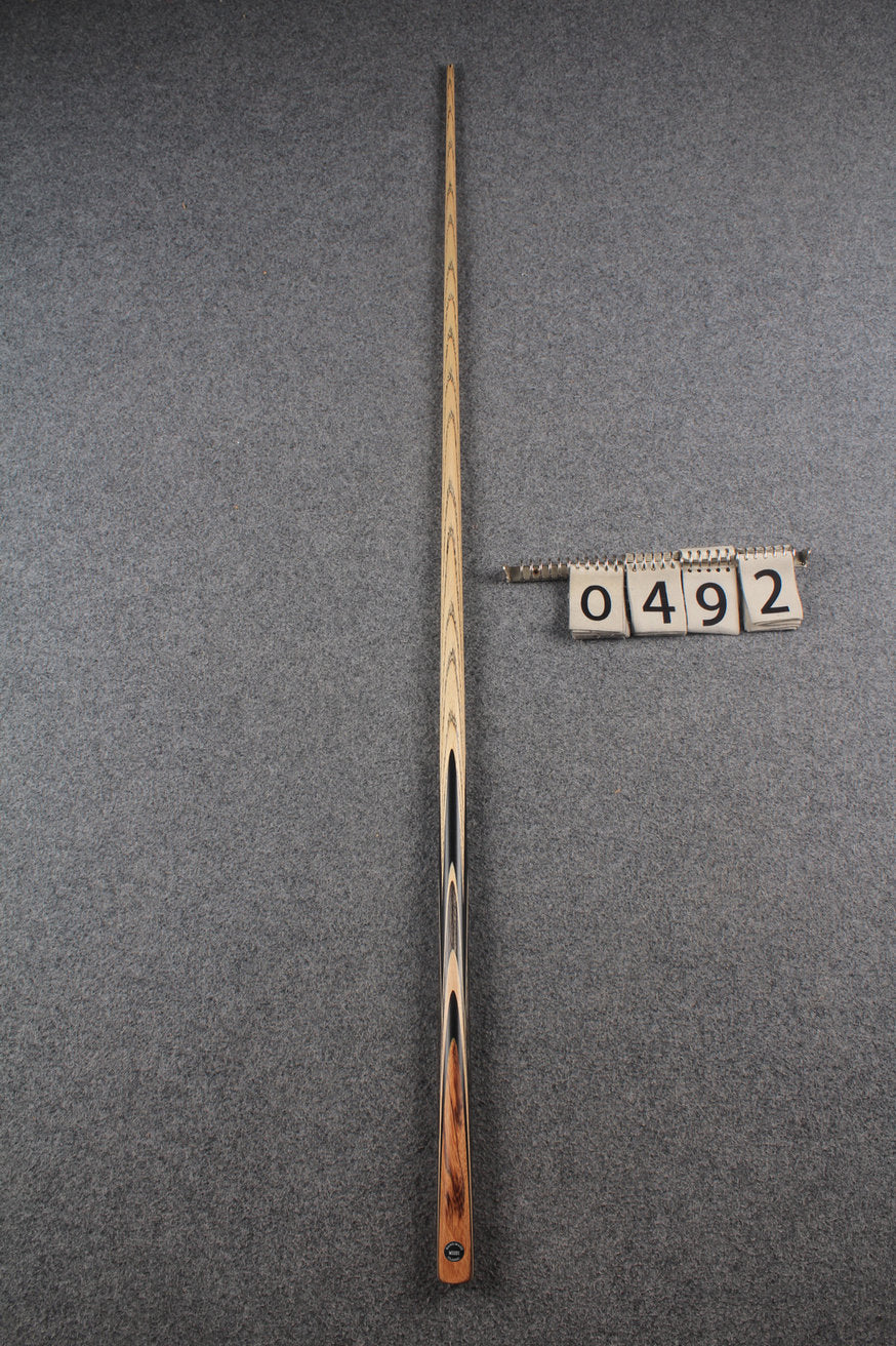 1 piece ash snooker cue # 492