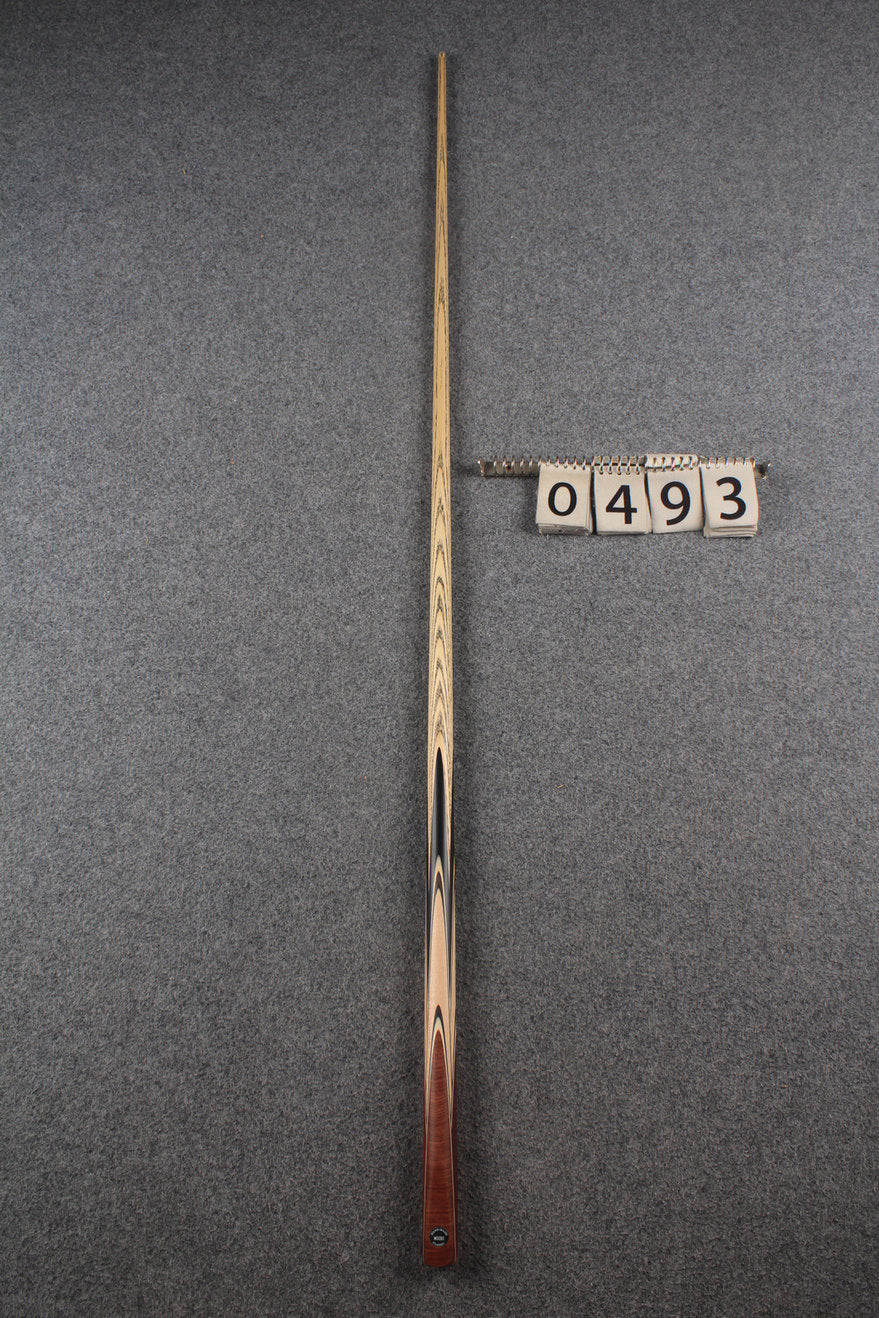 1 piece ash snooker cue # 493