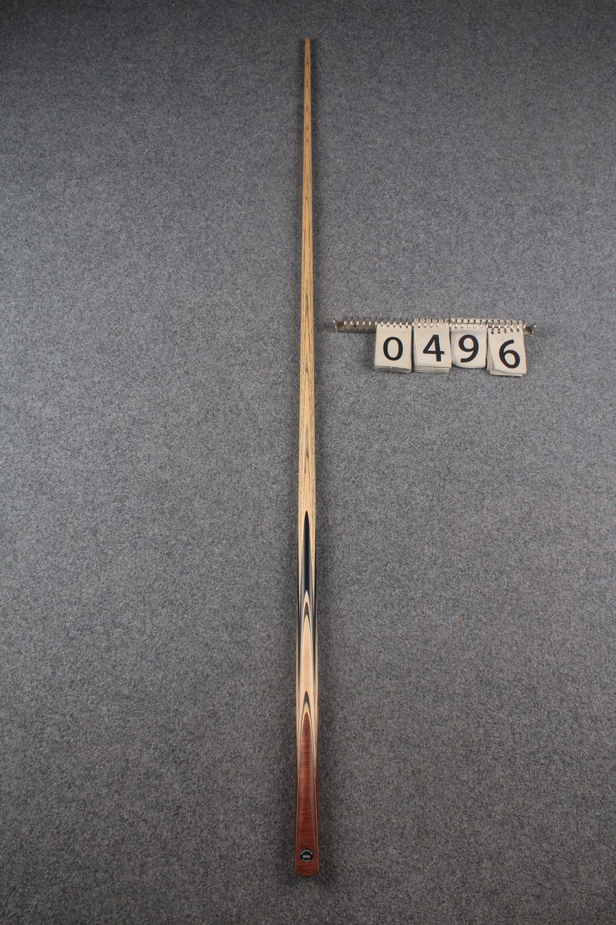 1 piece ash snooker cue # 496