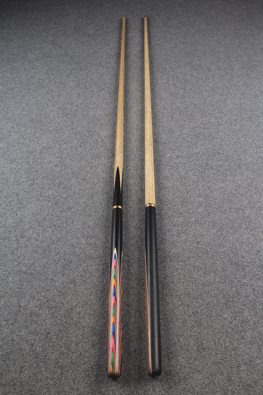 3/4 ASH english pool cue + break cue + case # 504
