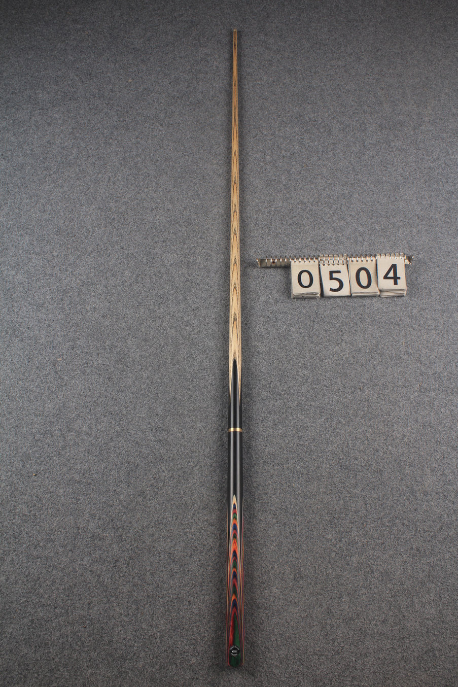 3/4 ASH english pool cue + break cue + case # 504