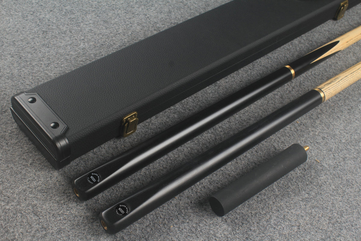 3/4 ASH english pool cue + break cue + case # 505