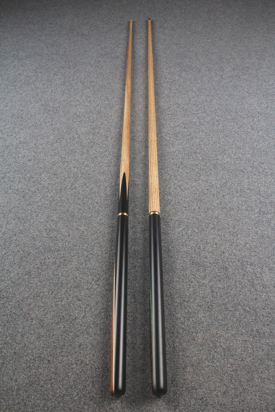 3/4 ASH english pool cue + break cue + case # 509