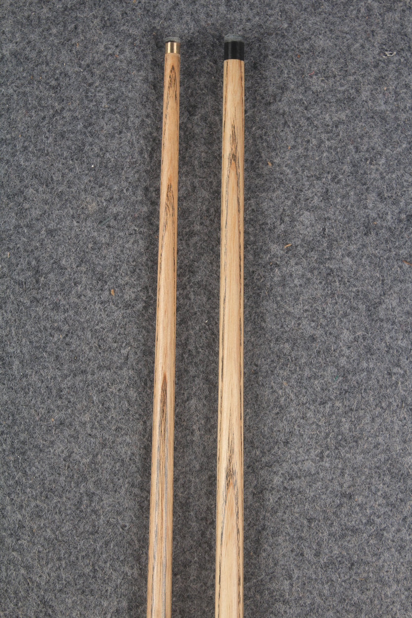 3/4 ASH english pool cue + break cue + case # 509