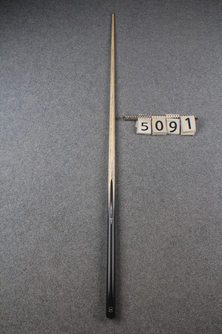 1 piece ash inlay snooker cue  #5091