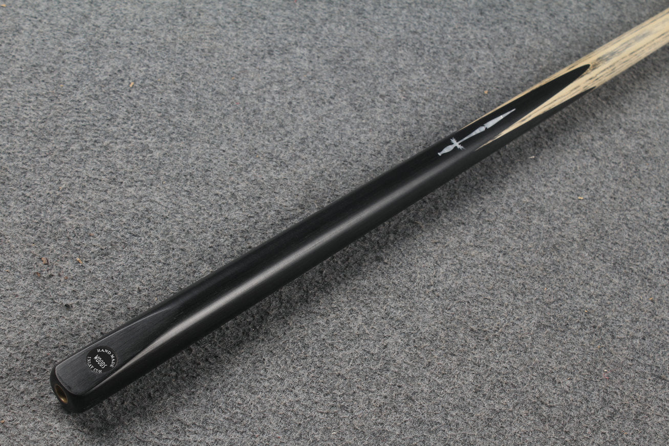1 piece ash inlay snooker cue  #5091